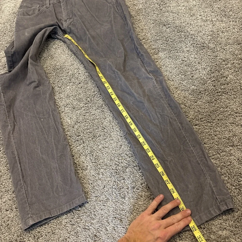 Levis 502 Corduroy Pants Mens 33x32 Stretch Straight Cowboy Western Farm